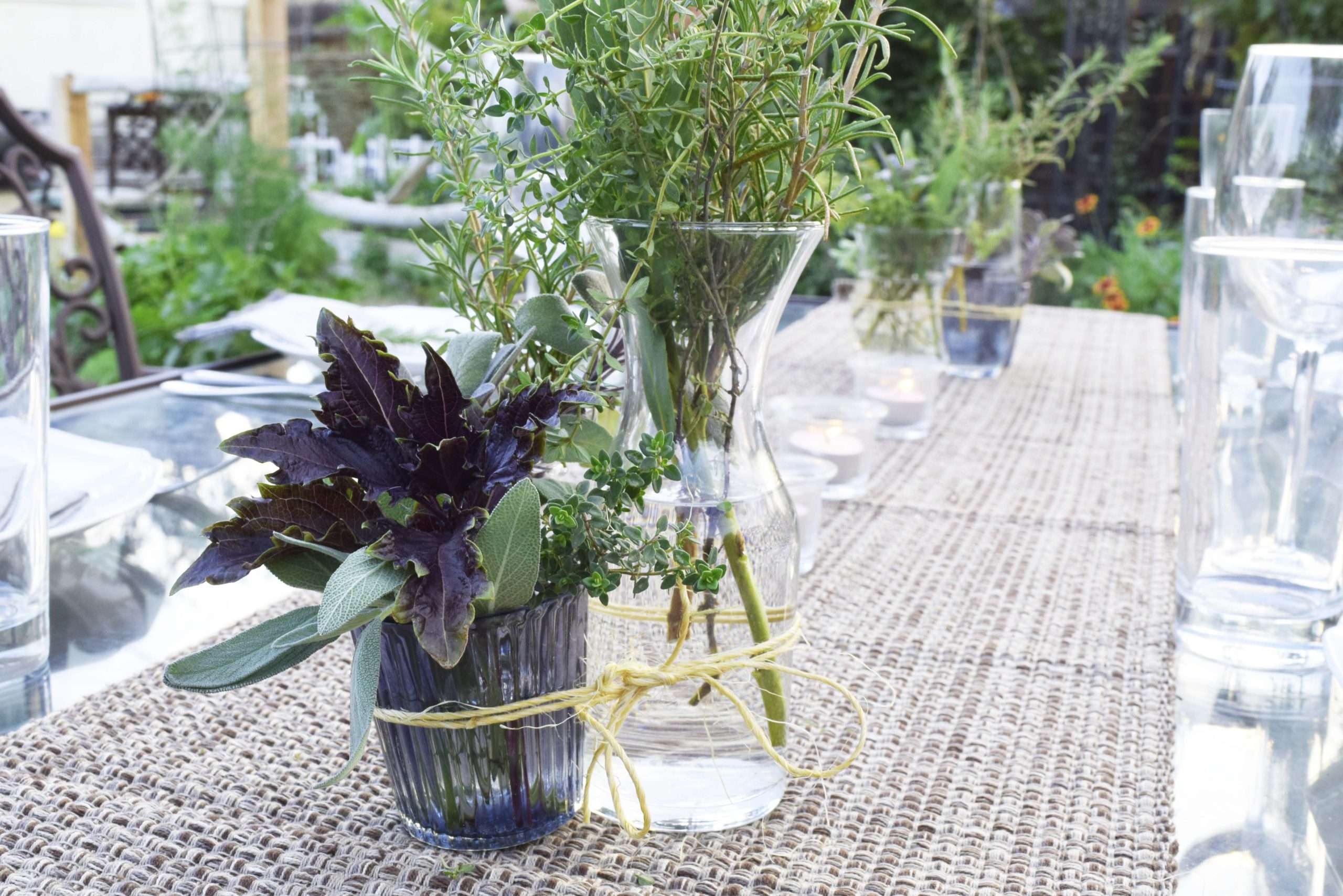 A Simple Green Centerpiece