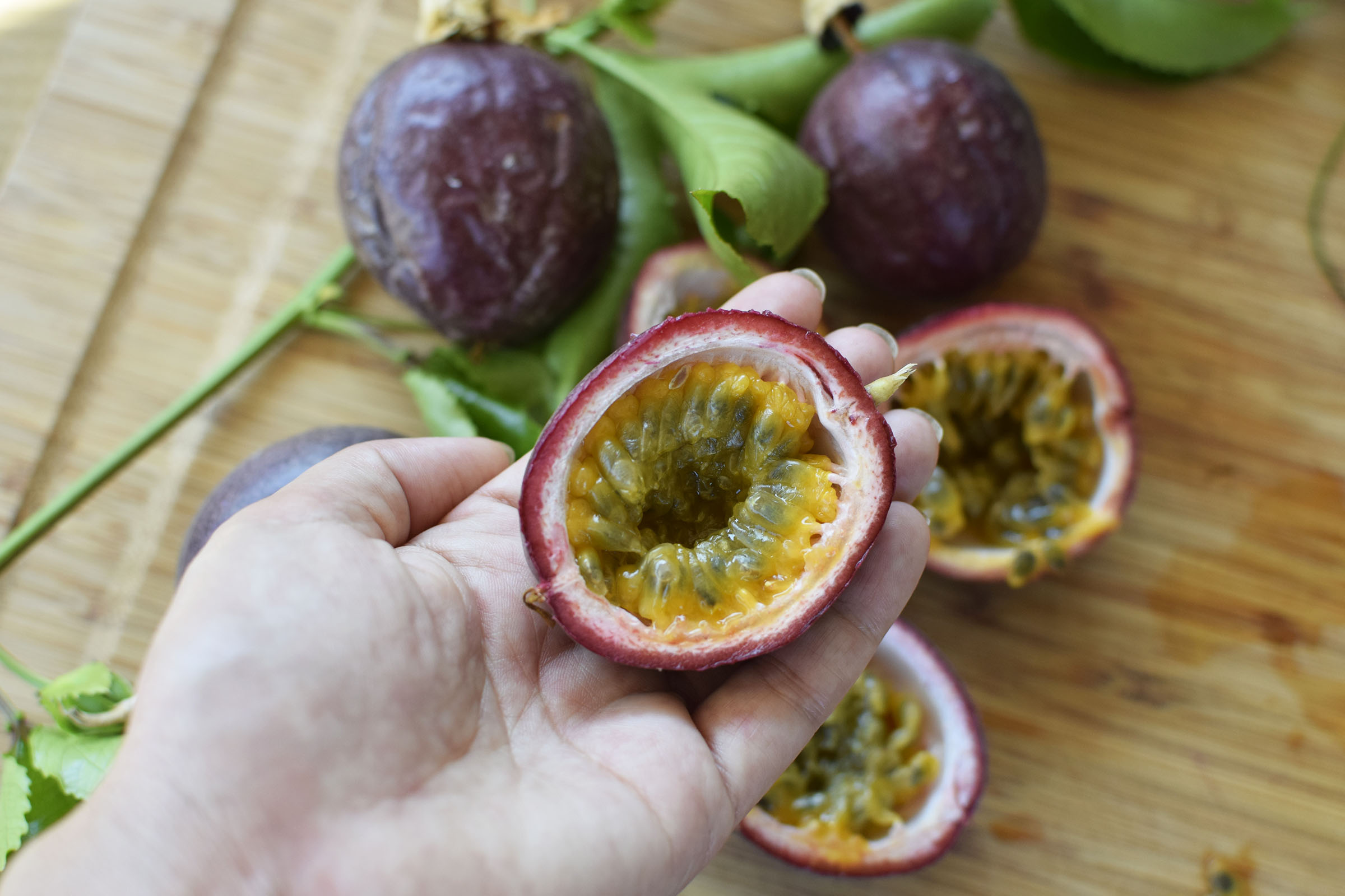 How to Eat Passion Fruit: Processing, Juicing, Storing & Using Fresh Passion  Fruit ~ Freckled Californian ~ A California Gardening & Seasonal Living Blog